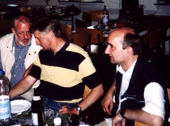 From left Robert Kipp, Eckhard Röscher and Simon-Peter Liehr
